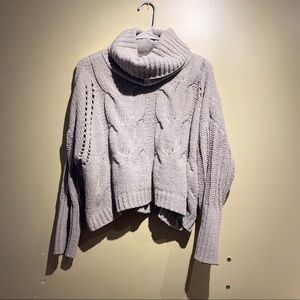 Cropped sweater!